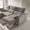 ALLEGRA angle droite 3 assises coulissantes (méridienne avec coffre)+ VRAI RELAX FAMILIALE le CONFORT POUR touS