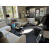 Clic-clac COMPLET déhoussable matelas 12 cm Couchage 130 x 190 + coffre de rangement + LATTES + COUETTE + 2 COUSSINS