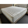 Matelas BREZZA palace 160*200 1500 ressorts ensachés 7 ZONES de CONFORT (zone lombaire + ferme), garnissage LATEX coton CASHMERE