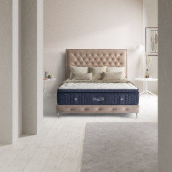 Matelas GRAND VERSAILLES 160 X 200 + de 3000 ressorts ensachés pour un confort ROYAL