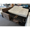 Matelas 17 cm largeur 160 cm Canapé Rapido couchage de tous les jours ferme & encombrement réduit partiellement déhoussable