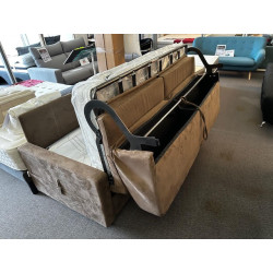 Matelas 17 cm largeur 160 cm Canapé Rapido couchage de tous les jours ferme & encombrement réduit partiellement déhoussable