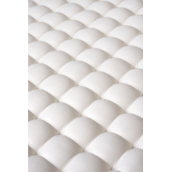 Matelas BREZZA palace 160*200 1500 ressorts ensachés 7 ZONES de CONFORT (zone lombaire + ferme), garnissage LATEX coton CASHMERE