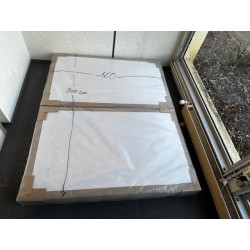 PRESTIGE GLS 17 cm 160 x 200 ( 2x 160 x 200 ) lattes sommier TAPISSIER tour microfibre BEIGE sand Fabriqué en France
