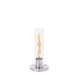 SPIN 90 feu de table silver...