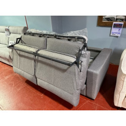 GRECIA CANAP LIT dispo RAPIDE matelas 12 CM couchage 140 x 190 rapido express OUVERTURE FACILE SANS BOUGER LES COUSSINS