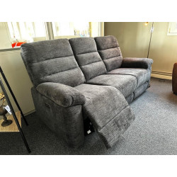 Incroyable CORAL 511 canapé NEUF 3 places RELAX transat ELECTRIQUES  revetement textille chaleur et facie d'entretien