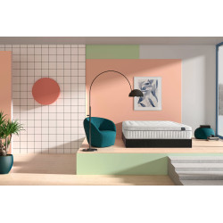 Pour les dos exigeant SENSE SPRING Matelas de QUALITE suspension RESSORTS ENSACHES soutien individuel confort FERME 160 x 200