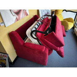 Canapé lit Matelas 20 CM Couchage largeur 140 cm rapido Convertible pour TOUS LES JOURS haut DOSSIER cale la tete