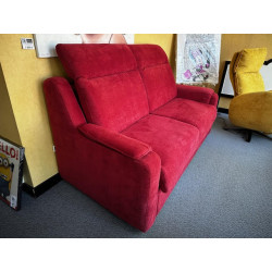 Canapé lit Matelas 20 CM Couchage largeur 140 cm rapido Convertible pour TOUS LES JOURS haut DOSSIER cale la tete