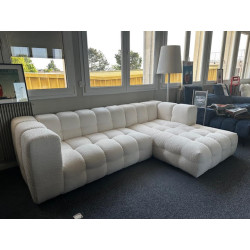 MILAN canapé Esprit BIG MAMA BUBBLE angle droite DESIGN & CONFORTABLE en option dans de nombreux autres revetements et couleurs