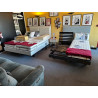 Avance Recule + COFFRE + LIT canapé avec fonction relax Familiale convertible d'appoint + 5 tétieres relax