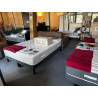 U panoramique ANGLE double COFFRE canapé avec fonction relax Familiale convertible lit d'appoint + 4 tétieres relax
