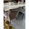 MILANO chaise assise extraordinaire ressorts ensachés fonction TOURNANTE et PIVOTANTE A 90° AVEC RAPPEL textile très solide