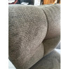 MILANO chaise assise extraordinaire ressorts ensachés fonction TOURNANTE et PIVOTANTE A 90° AVEC RAPPEL textile très solide