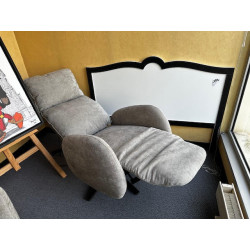 INCROYABLE Fauteuil sur batterie KETTY avec FONCTIONS tournante relax 2 MOTEURS réglages indépendant + releveur leve perssonne