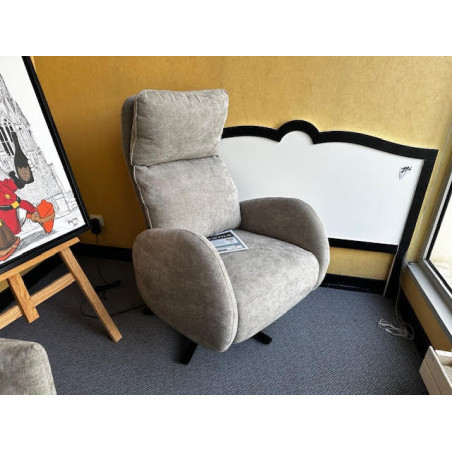 INCROYABLE Fauteuil sur batterie KETTY avec FONCTIONS tournante relax 2 MOTEURS réglages indépendant + releveur leve perssonne