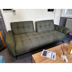 520 BEAU canapé ROCK & CONFORT fonction RELAX XL & APERO textille FLEX-MILANO nid d'abeille