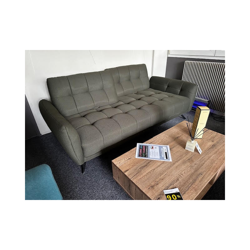 520 BEAU canapé ROCK & CONFORT fonction RELAX XL & APERO textille FLEX-MILANO nid d'abeille
