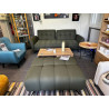 520 BEAU big POUF ROCK & CONFORT fonction RELAX XL & APERO textille FLEX-MILANO nid d'abeille