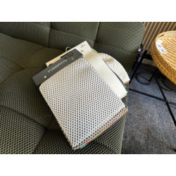 520 BEAU big POUF ROCK & CONFORT fonction RELAX XL & APERO textille FLEX-MILANO nid d'abeille