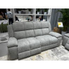 205cm design BUBBLE teinte clair dossier HAUT relaxation transat électrique canapé SAINT RAPHAEL 3 places assises ferme