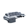 6-5 PLACES angle REVERSIBLE et MODULABLE 2 SIEGES ELECTRIQUES TISSU HAUTE QUALITE Réf St MAXIME 526