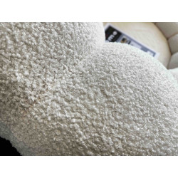 COSY M004 pivotant FAUTEUIL & POUF bubble NUAGE bouclette
