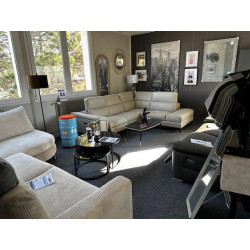 BUBBLE RELAX dossier HAUT relaxation transat électrique canapé SAINT RAPHAEL 2 places assises ferme 170cm DE design