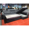 BRAY salon d'angle confort COFFRE + RELAX FAMILIALE