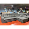 BRAY salon d'angle confort COFFRE + RELAX FAMILIALE