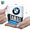 Mug BMW garage Tasse, Céramique, diamètre interne 8,5 x largeur 13 x hauteur 9 cm passe au lave vaisselle et micor-ondes