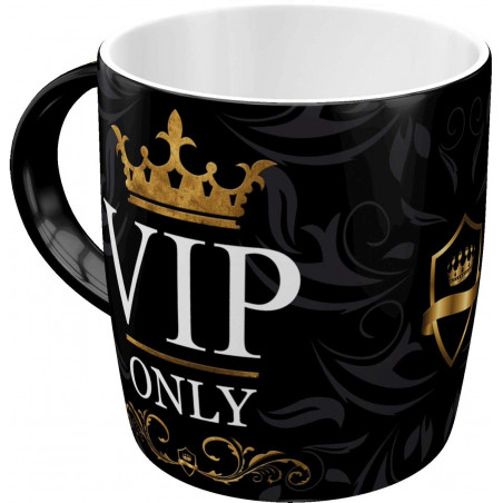 Mug VIP Tasse, Céramique, diamètre intérieur 8,5 x largeur13 x hauteur 9 cm passe au lave vaisselle