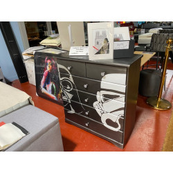 Star Wars commode 84 CM fabriqué et conçu à Reims (CHEZ NOUS!) par une artiste locale