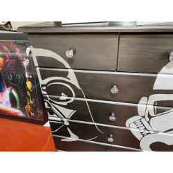 Star Wars commode 84 CM fabriqué et conçu à Reims (CHEZ NOUS!) par une artiste locale