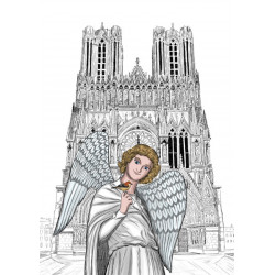 L'ange au sourire cathédrale notre dame de Reims
