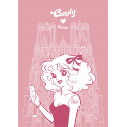 Candy en promenade Rémoise à la cathédrale notre dame de Reims