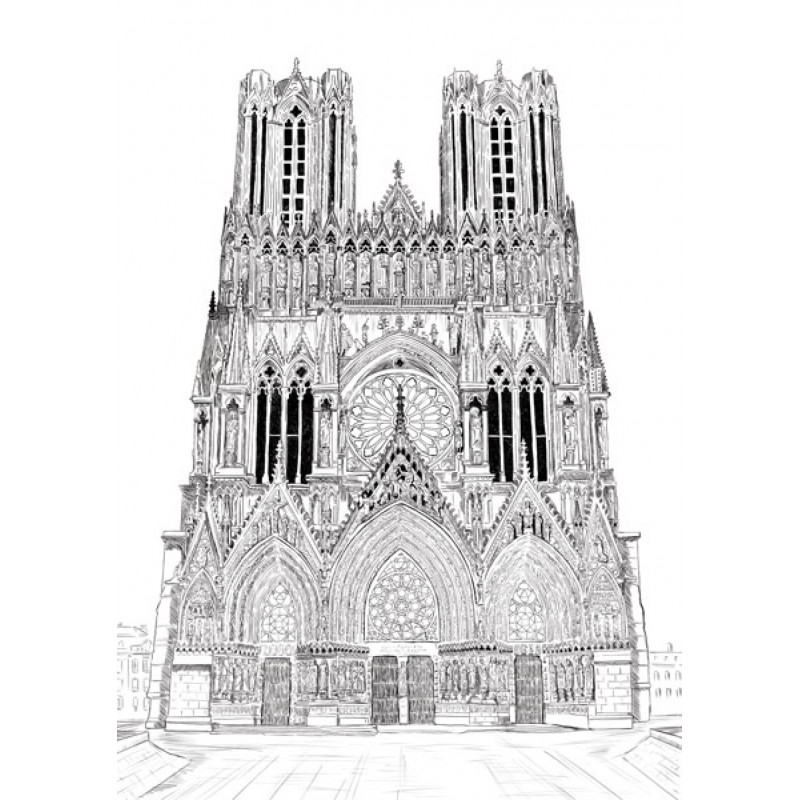 Notre belle cathédrale notre dame de Reims