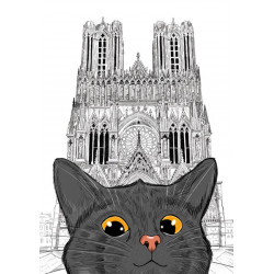 CHARTREUX en promenade Rémoise à la cathédrale notre dame de Reims