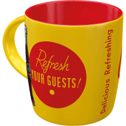 Mug COCA COLA Tasse céramique, diamètre intérieur 8,5 x largeur 13 x hauteur 9 cm passe au lave vaisselle et micro-ondes