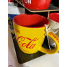 Mug COCA COLA Tasse céramique, diamètre intérieur 8,5 x largeur 13 x hauteur 9 cm passe au lave vaisselle et micro-ondes