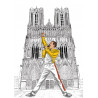 Freddy MERCURY Queen CONCERT devant la cathédrale notre dame de Reims