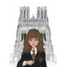 HERMIONE devant la cathédrale notre dame de Reims