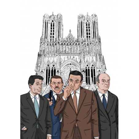 Les tontons flingueurs cathédrale notre dame de Reims