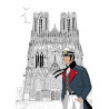 Corto Maltese, la cathédrale notre dame de Reims