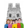 Club Dorothée en visite à la cathédrale notre dame de Reims