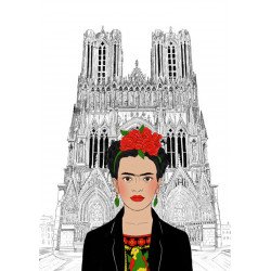 Frida Kahlo cathédrale notre dame de Reims