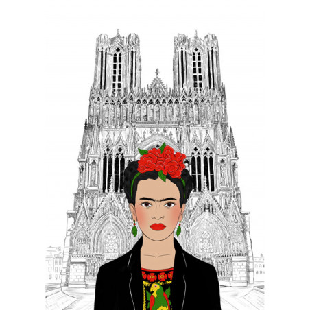 Frida Kahlo cathédrale notre dame de Reims