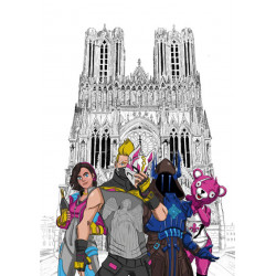 Fortnite cathédrale notre dame de Reims