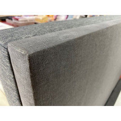 Tête de lit 140 x hauteur 120 x épaisseur 5 cm finition lisse tissu 100 % Coton